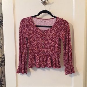 Floral blouse